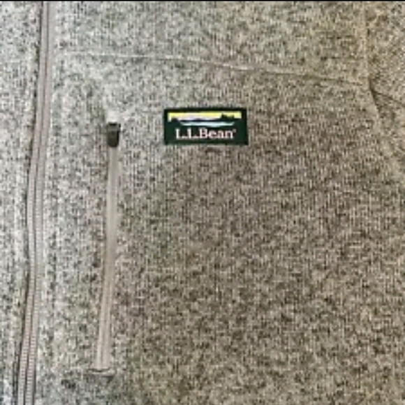L.L. Bean fleece full zip jacket Men M - Picture 5 of 5